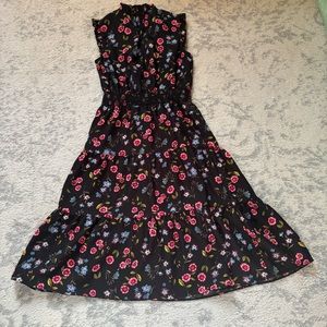 Kate Spade Floral Bloom Smocked Waist Dress